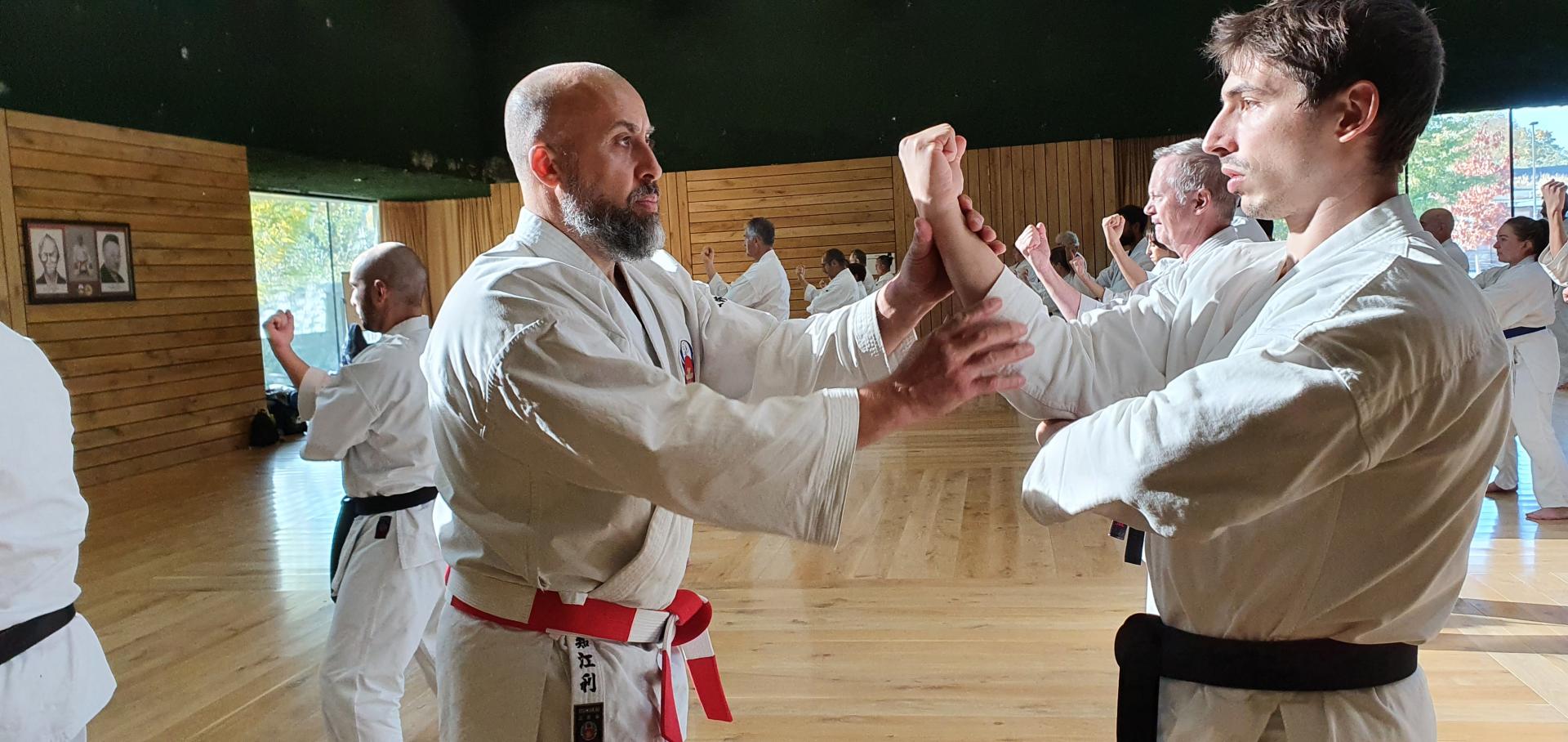 Entraînement de karaté traditionnel Oshukai Strasbourg