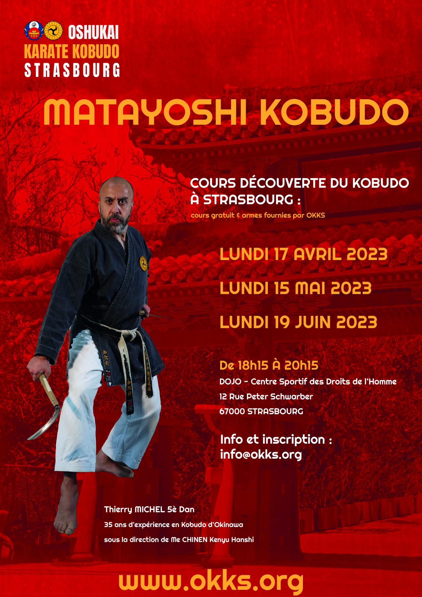 Base poster kobudo