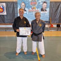 Michel 1er dan kobudo Oshukai