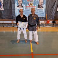 Frédéric 3e dan kobudo Oshukai