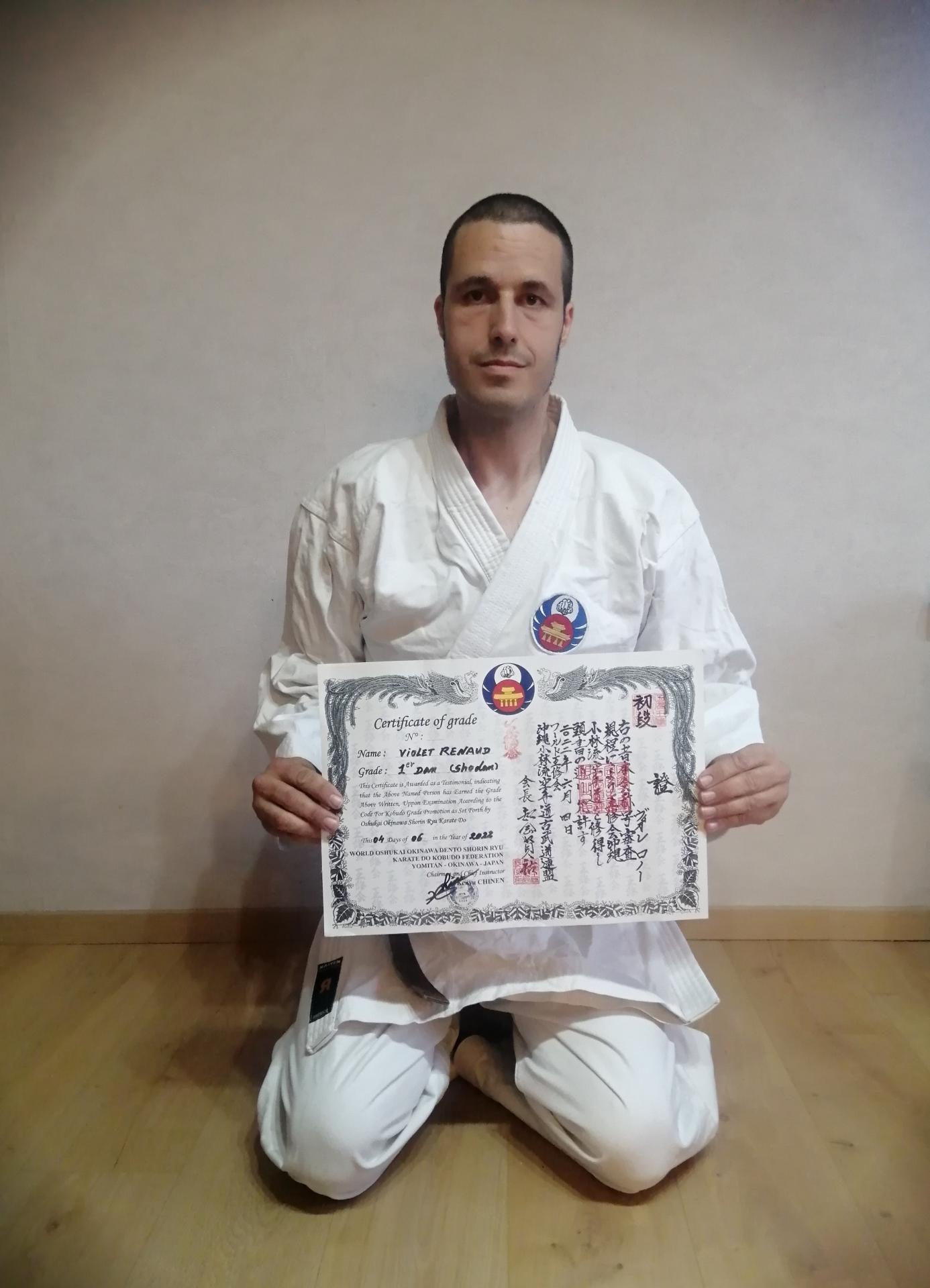 Oshukai Strasbourg - Renaud Violet Shodan